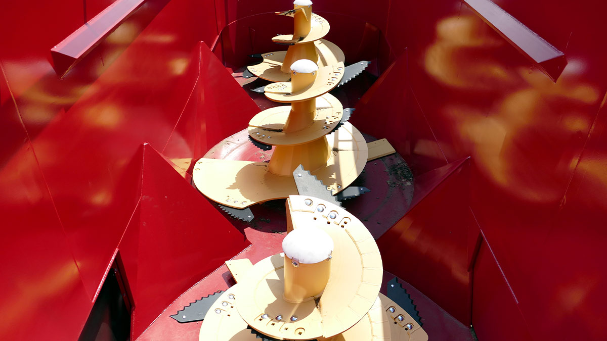 Die richtige Mischschnecke